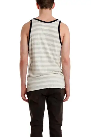 Striped Cotton Tank Top