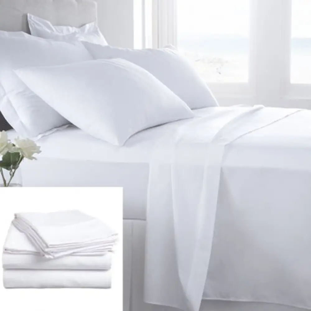 Poly Cotton Hotel Style Sheet Set