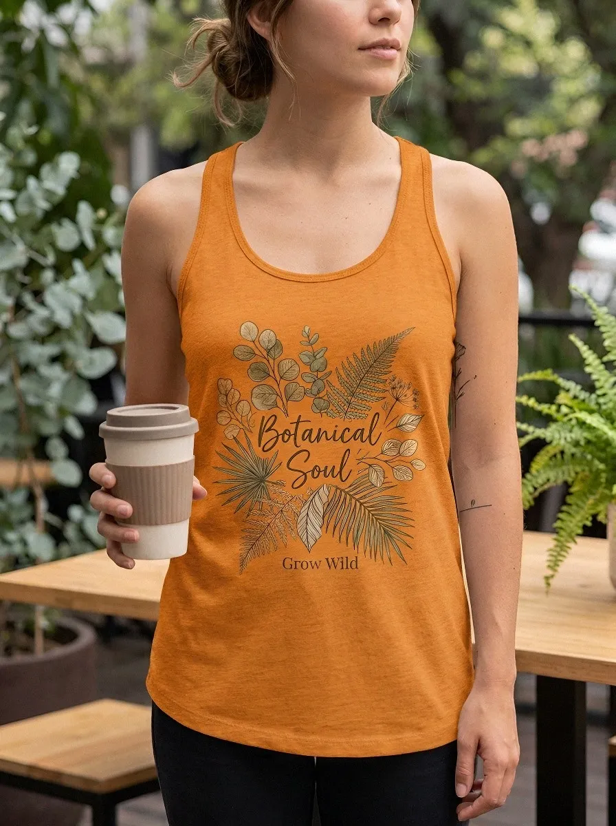 Botanical Soul Nature Tank Top Everyday