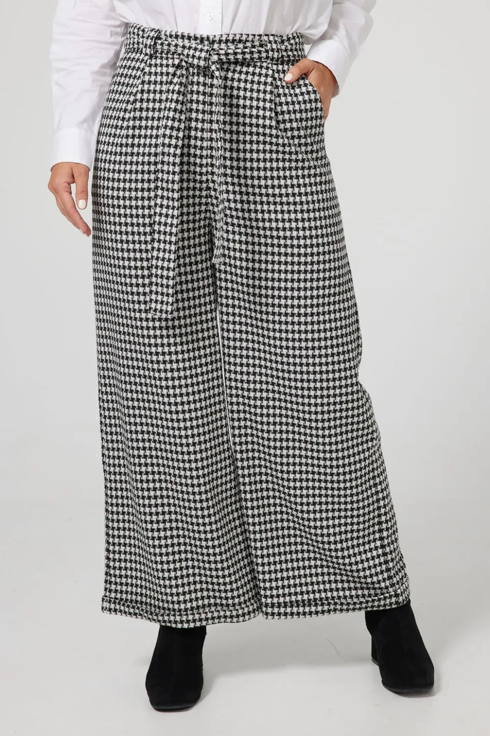 Sadler Pants In Houndstooth