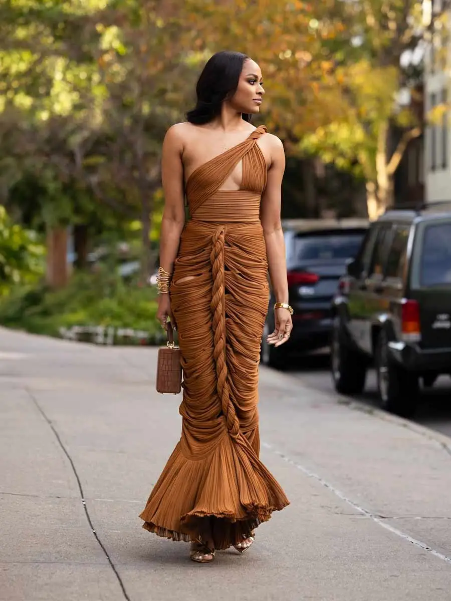 Willow One Shoulder Twist Two Piece Set