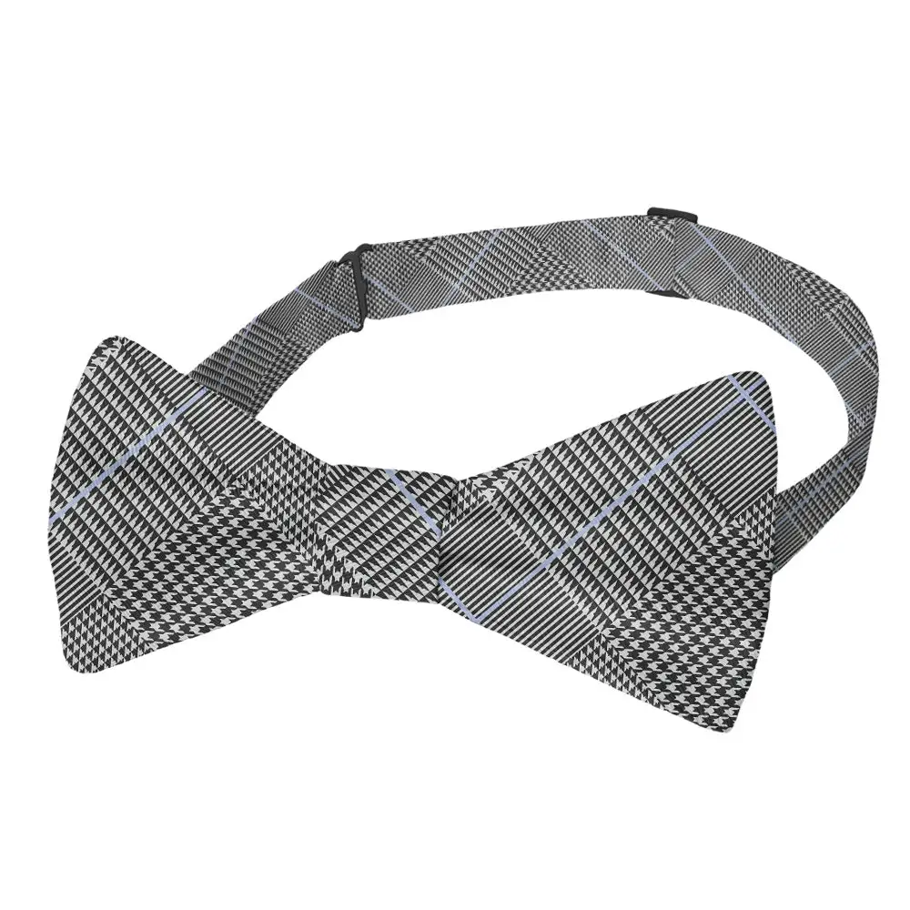 Jezebel Plaid Motif Bow Tie
