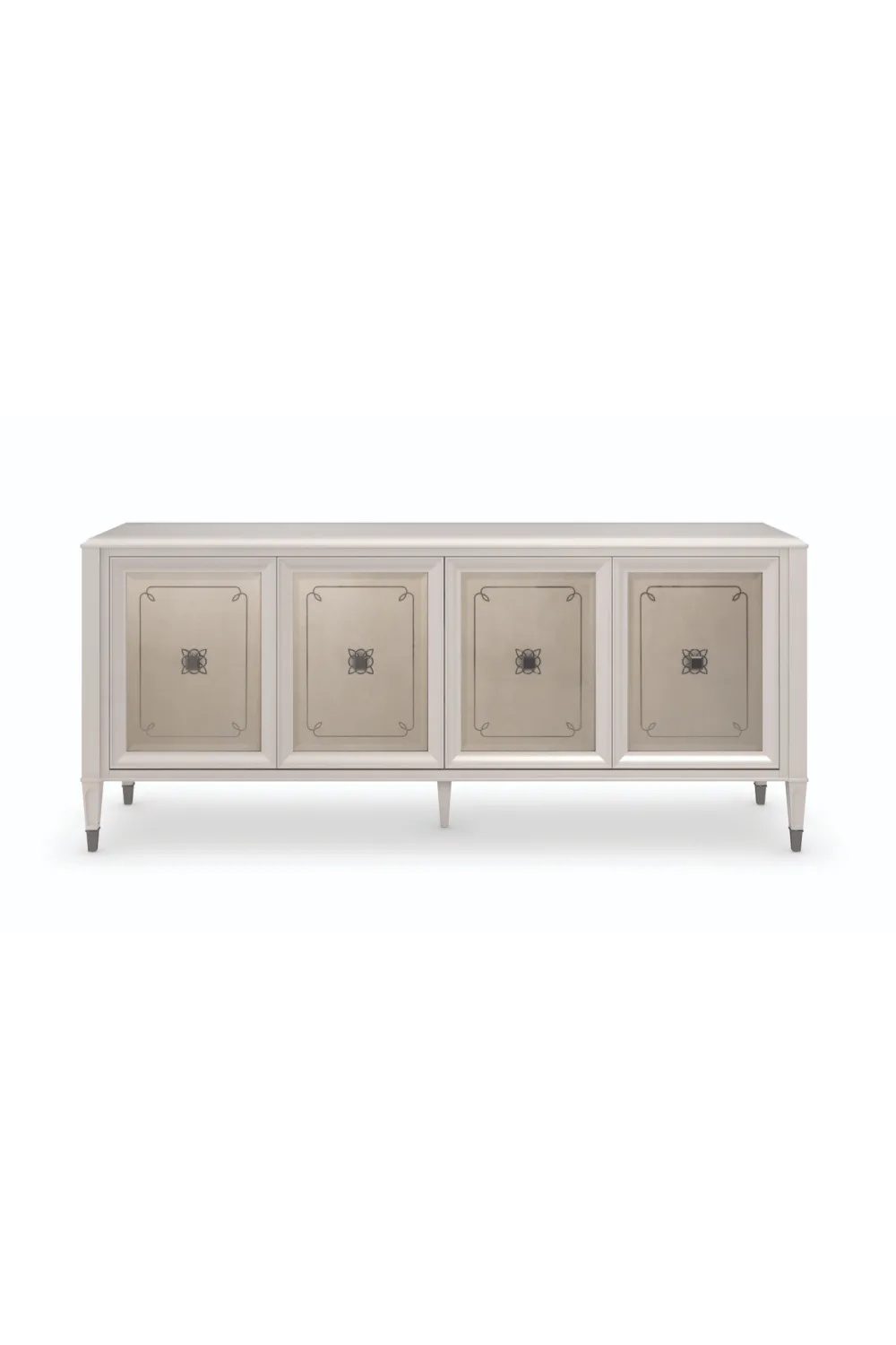 Mirrored Panel Sideboard