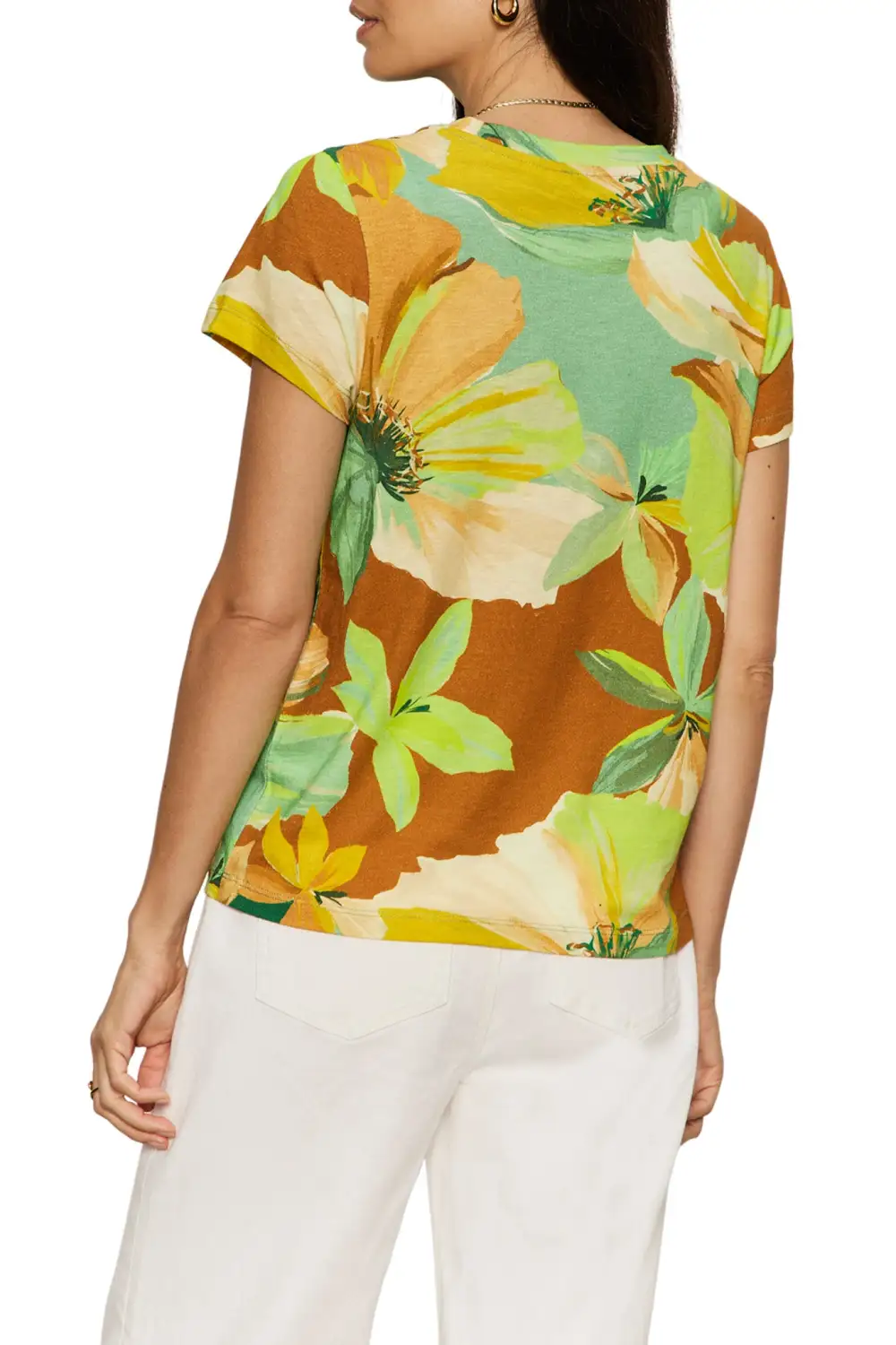 Floral Oversized Relaxed Tee