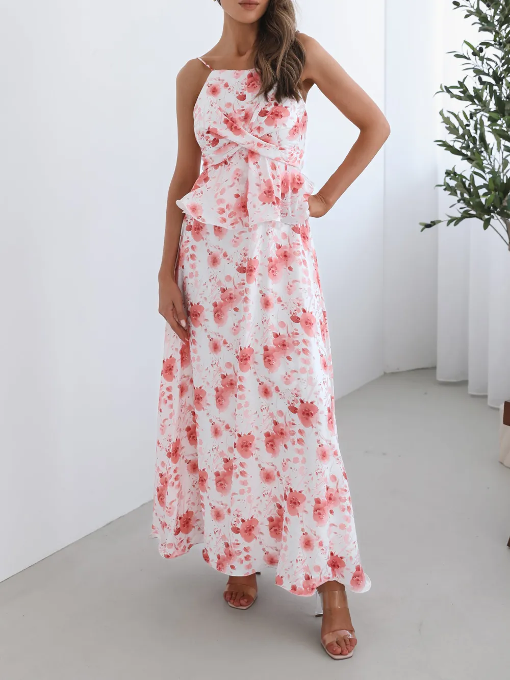 Floral Casual Style Dress