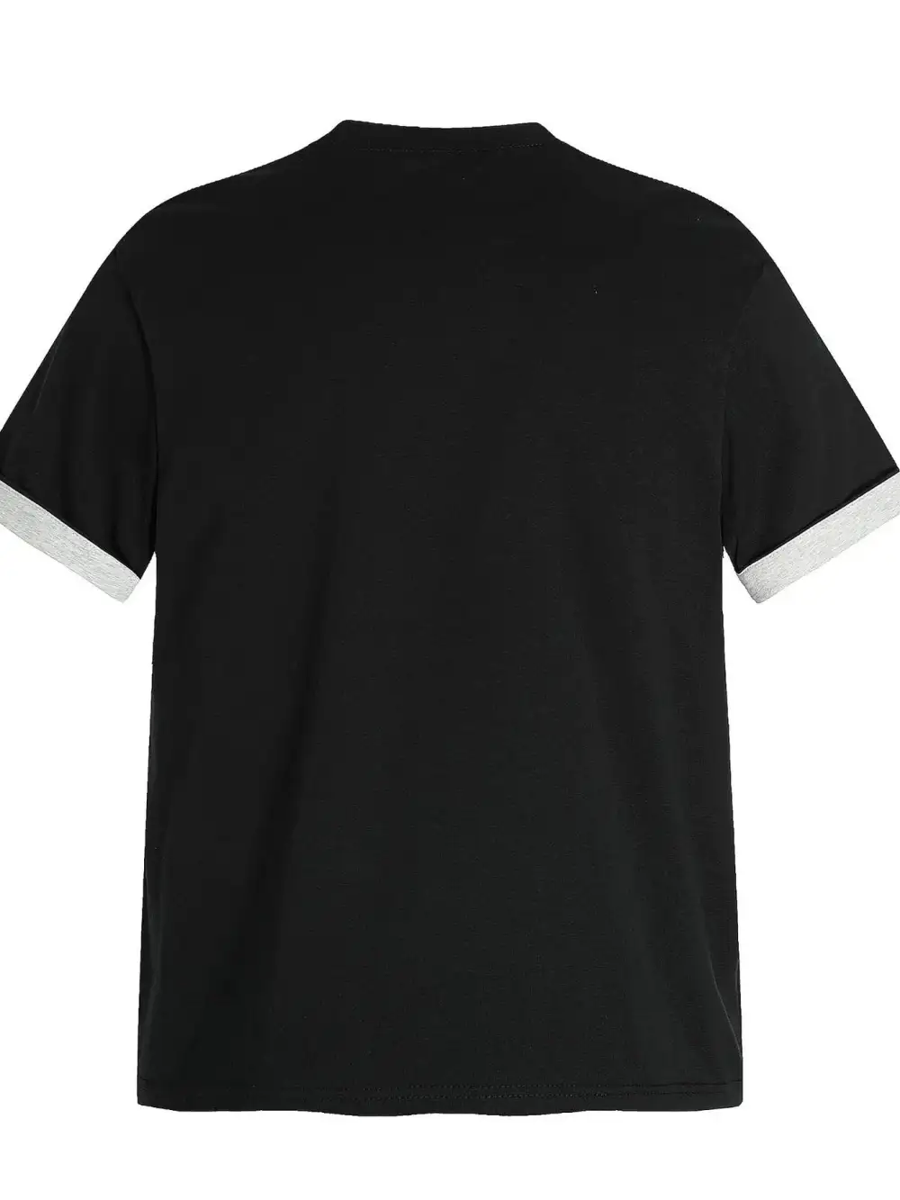 Everyday Contrast Detail Short Sleeve Crew Neck Tee