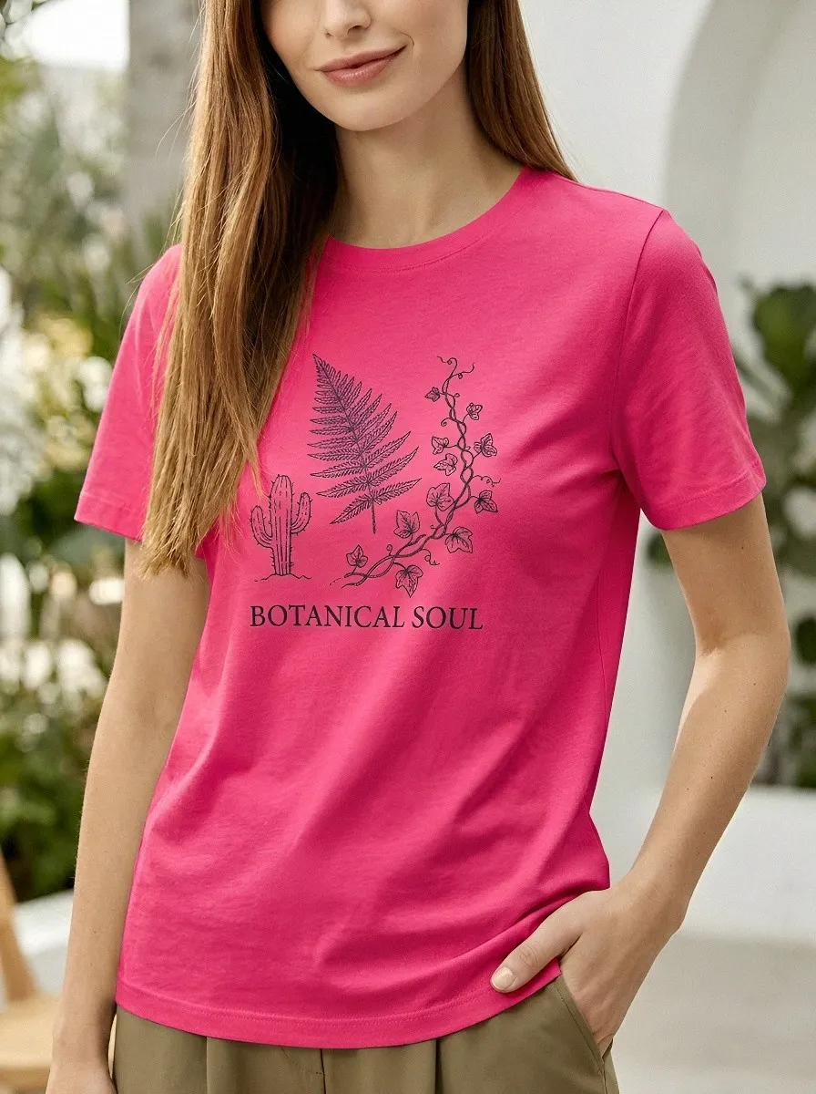 Botanical Soul Cactus T-Shirt