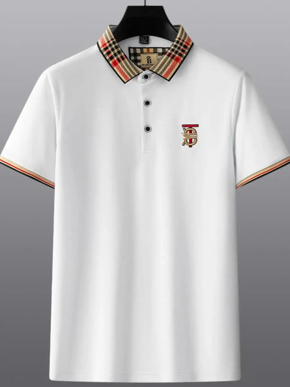 Simple Collared Polo Shirt