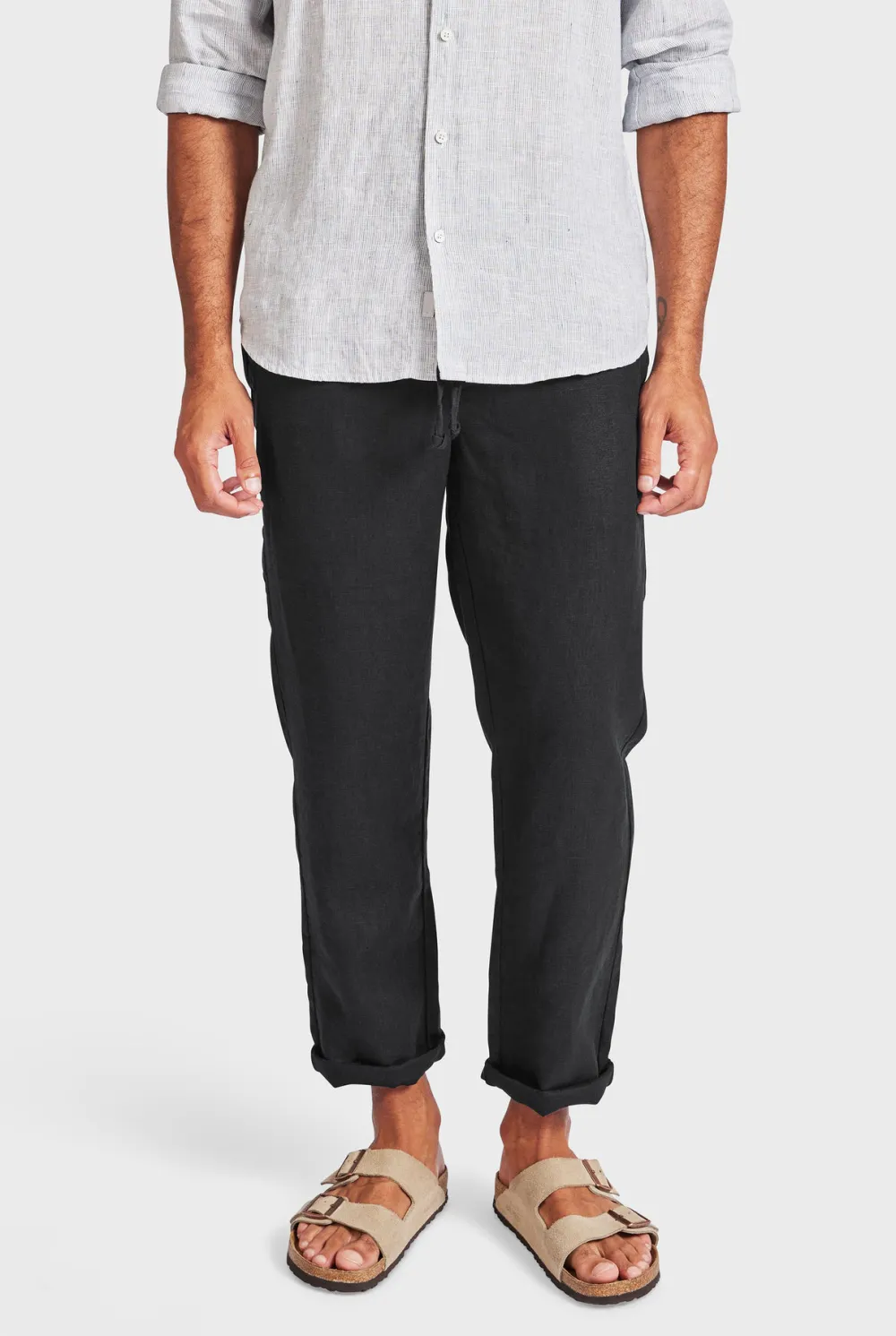 Lightweight Breathable Linen Casual Jogger Pants