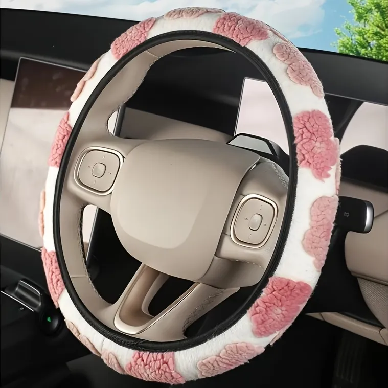 Warm Plush Steering Cover