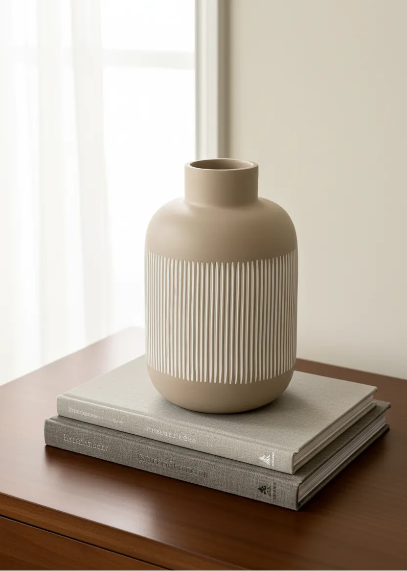 Shibui Beige Vase Tall