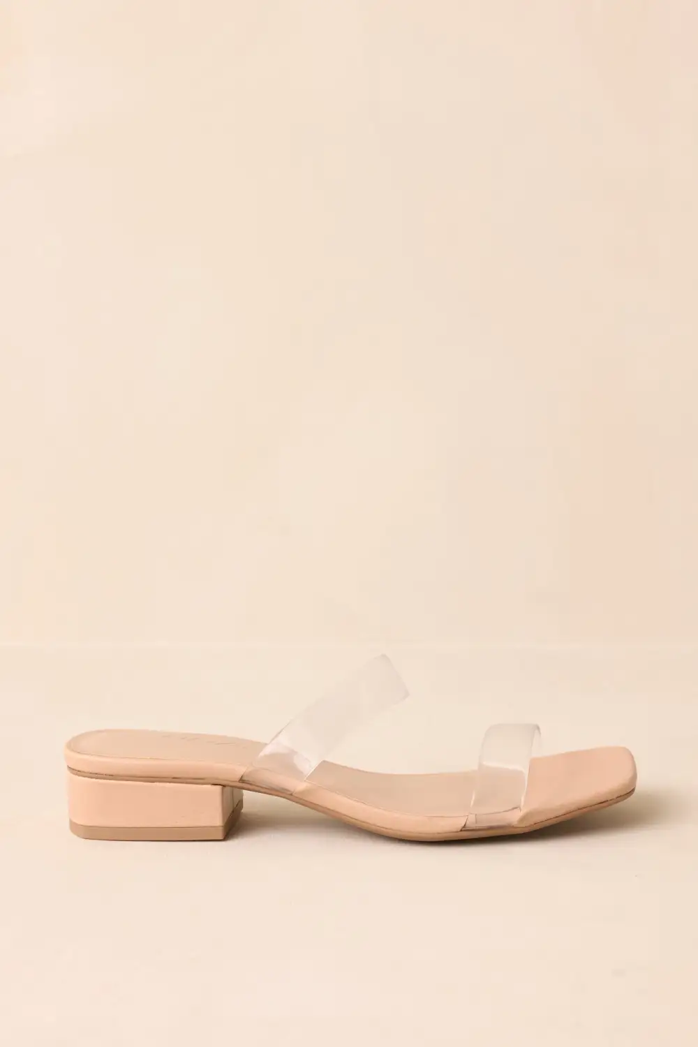 Double Strap low Heeled Sandals