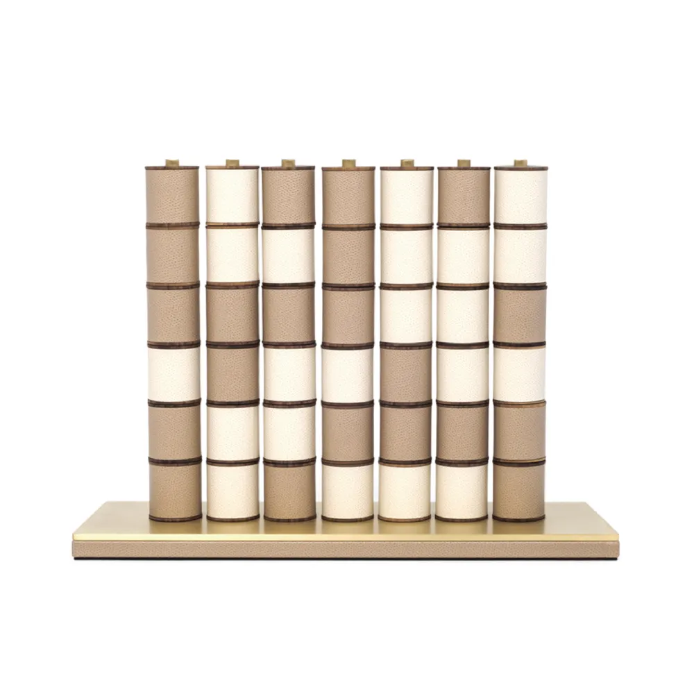 Bicolor Leather Game