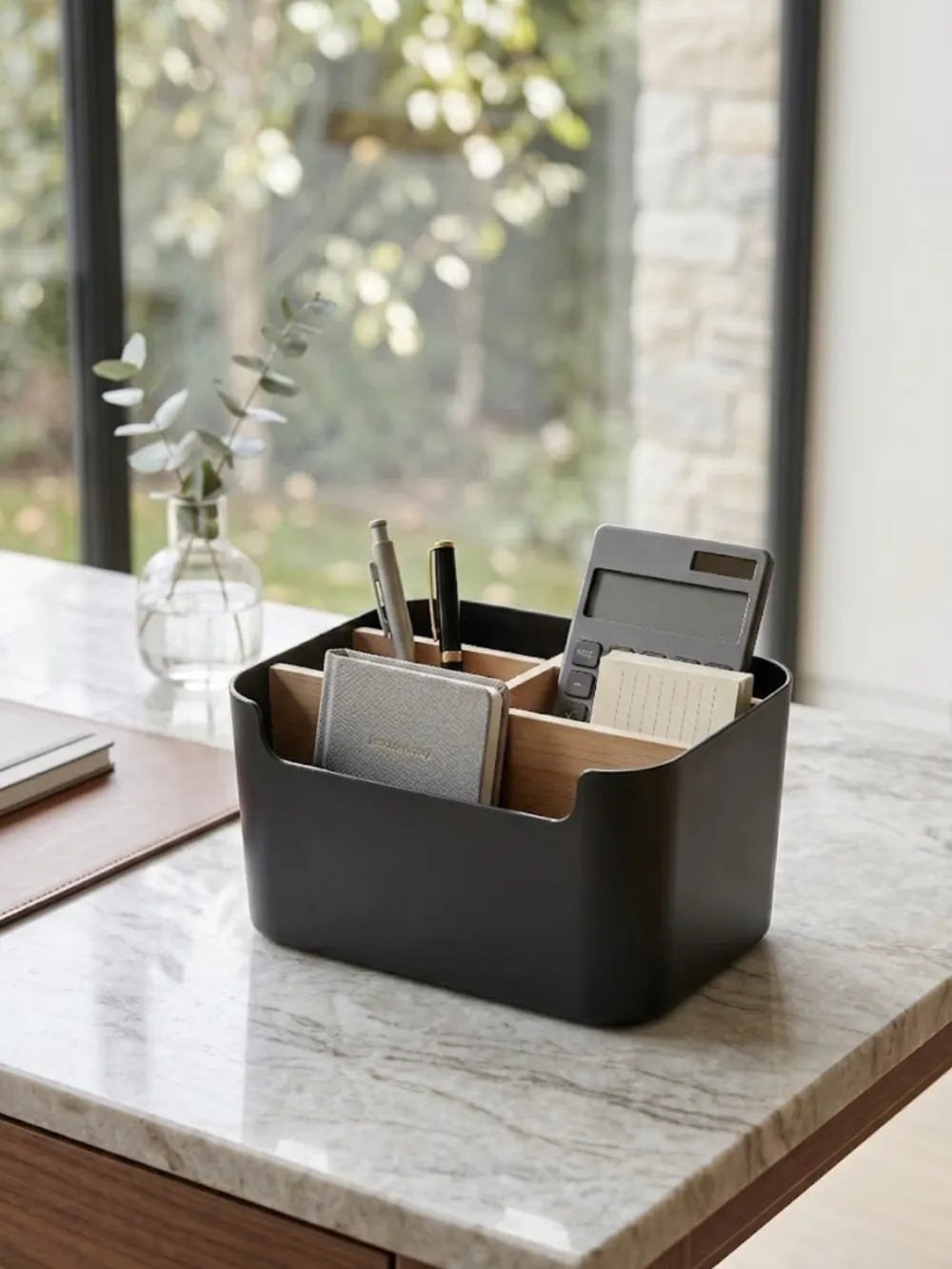 Multipurpose Desk Organizer Black