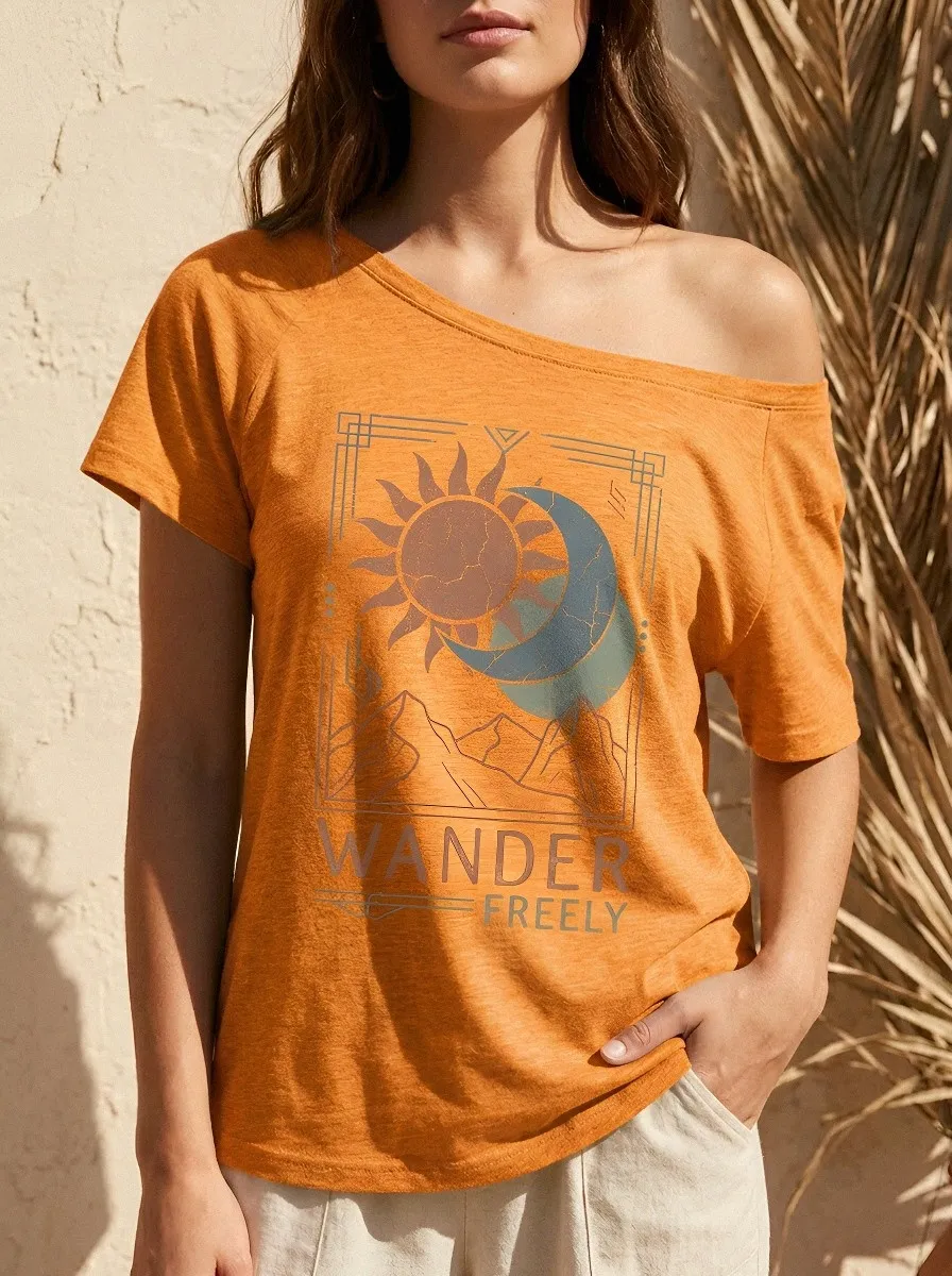 Boho Wanderer Sun T-Shirt