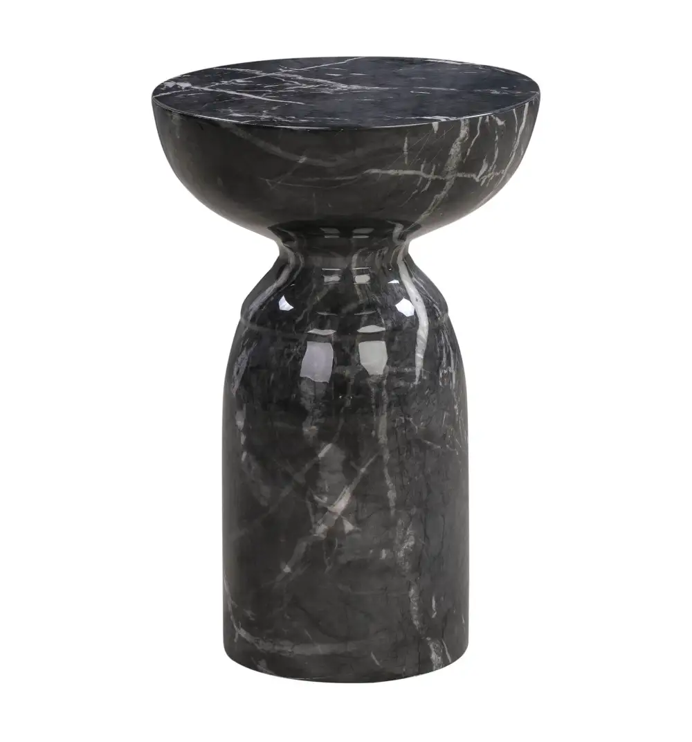 Modern Retro Marble Concrete Side Table