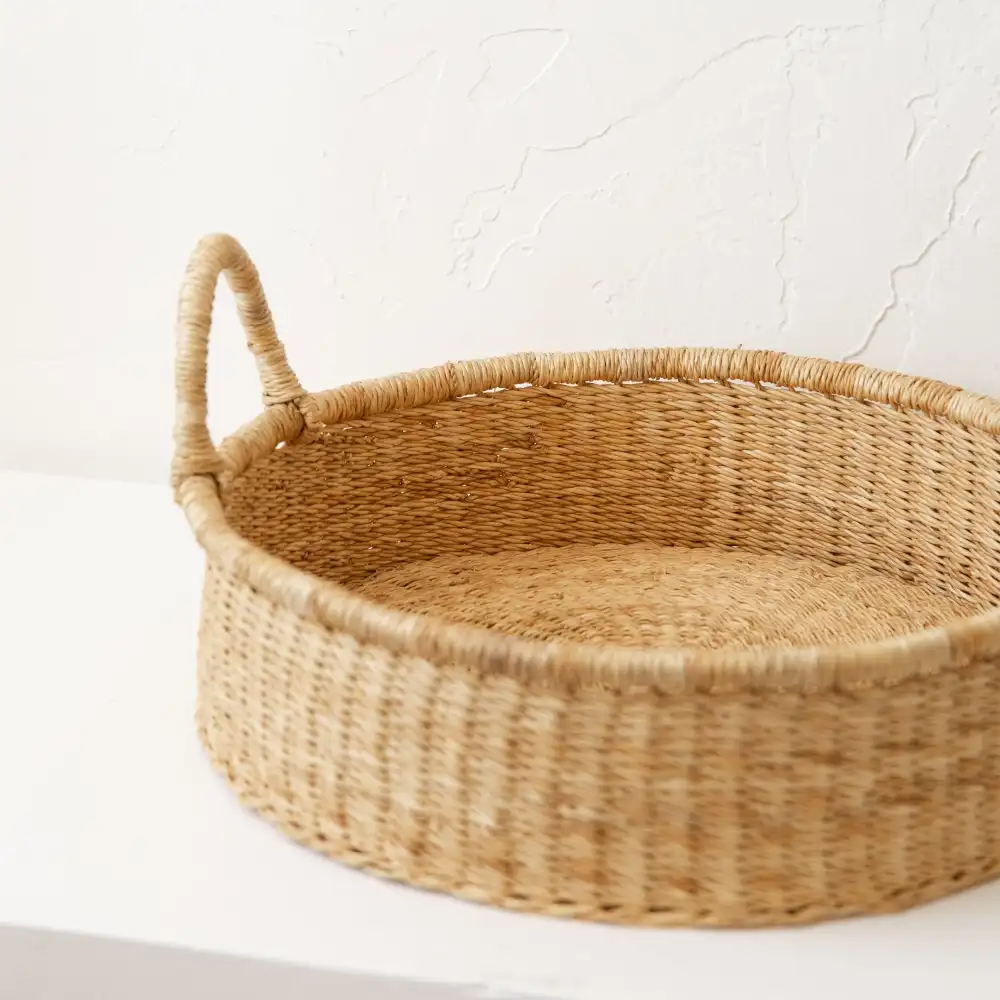 Woven Round Basket