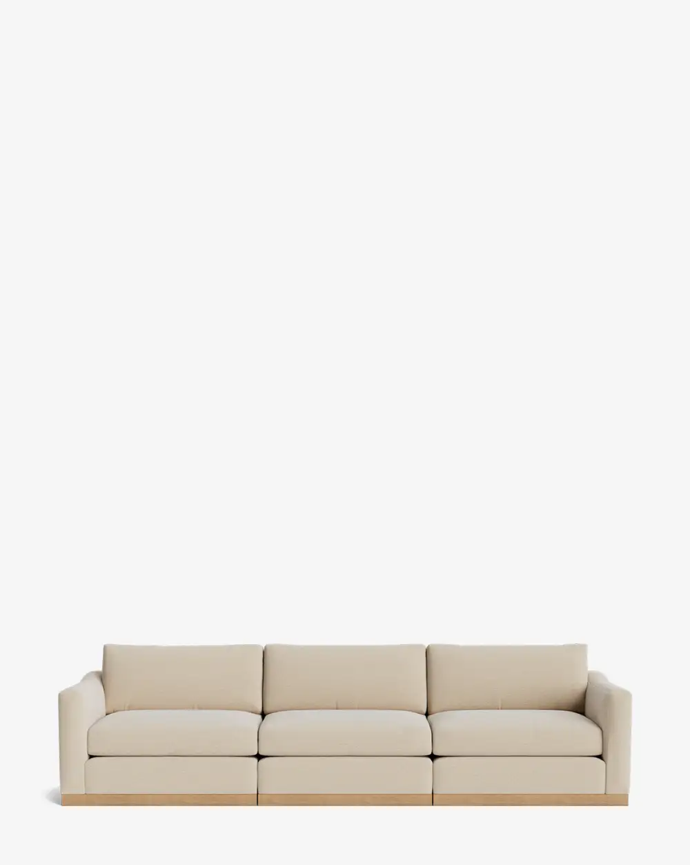 Modular Oak Sofa