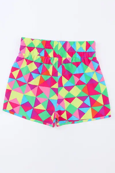 Classic Simple Elastic Waist Shorts