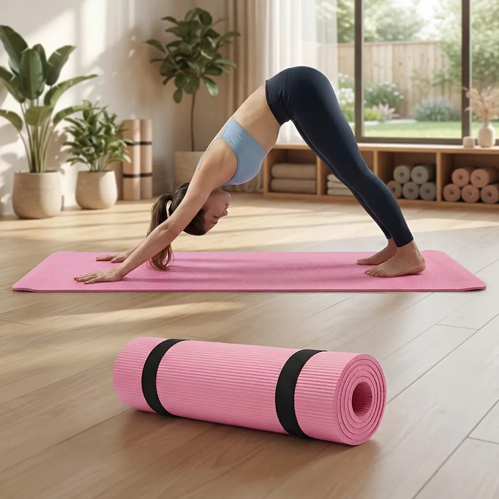 Ribbed Texture Yoga Mat
