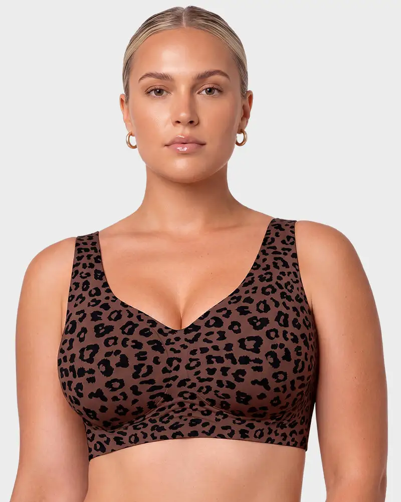 Seamless Wireless Full-Coverage Pullover Bra