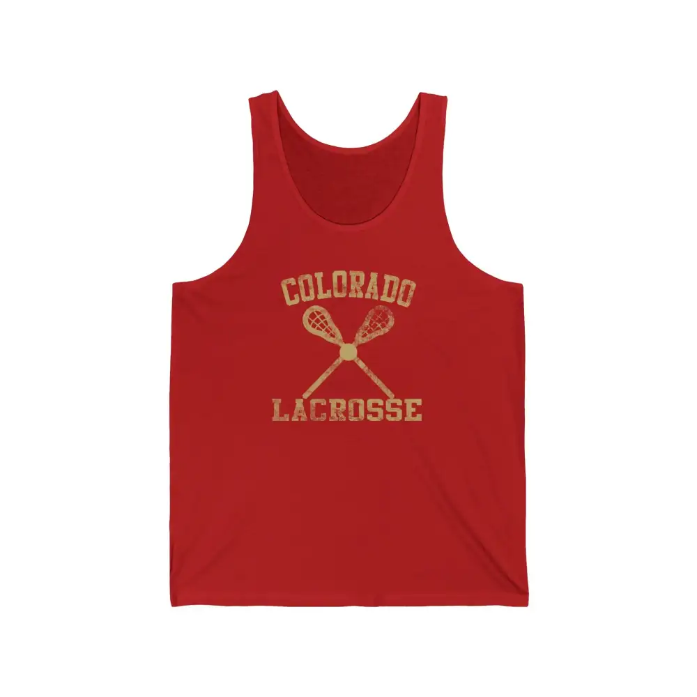 Mountain Lacrosse Graphic Tank Top