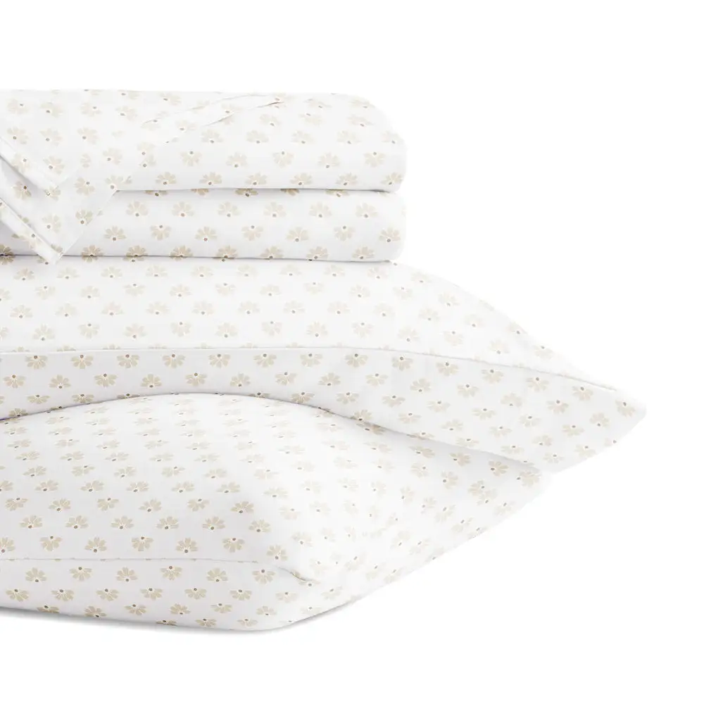 Moon Daisies Long Staple Cotton Sheet Set