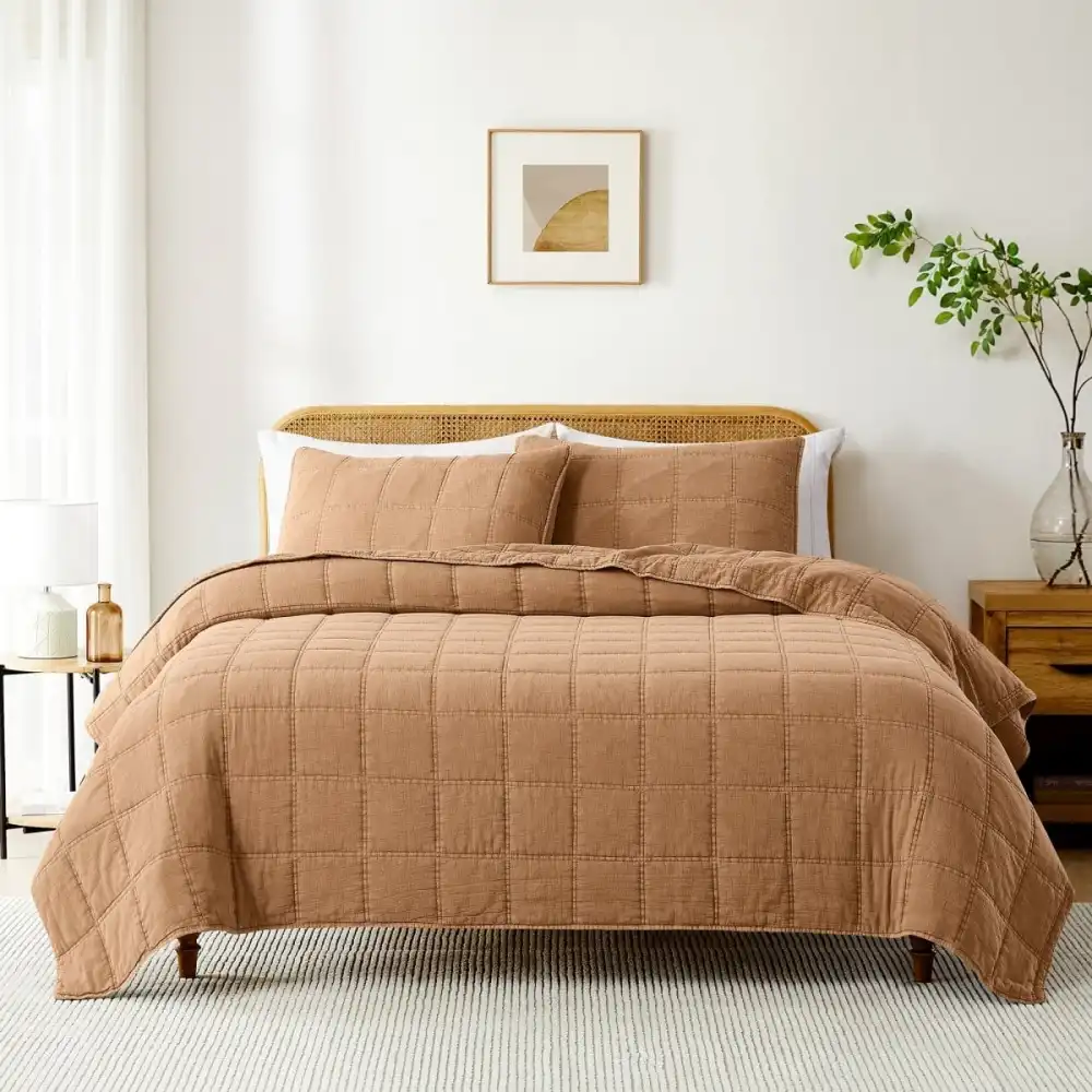 Cotton Quilt Bedding Set