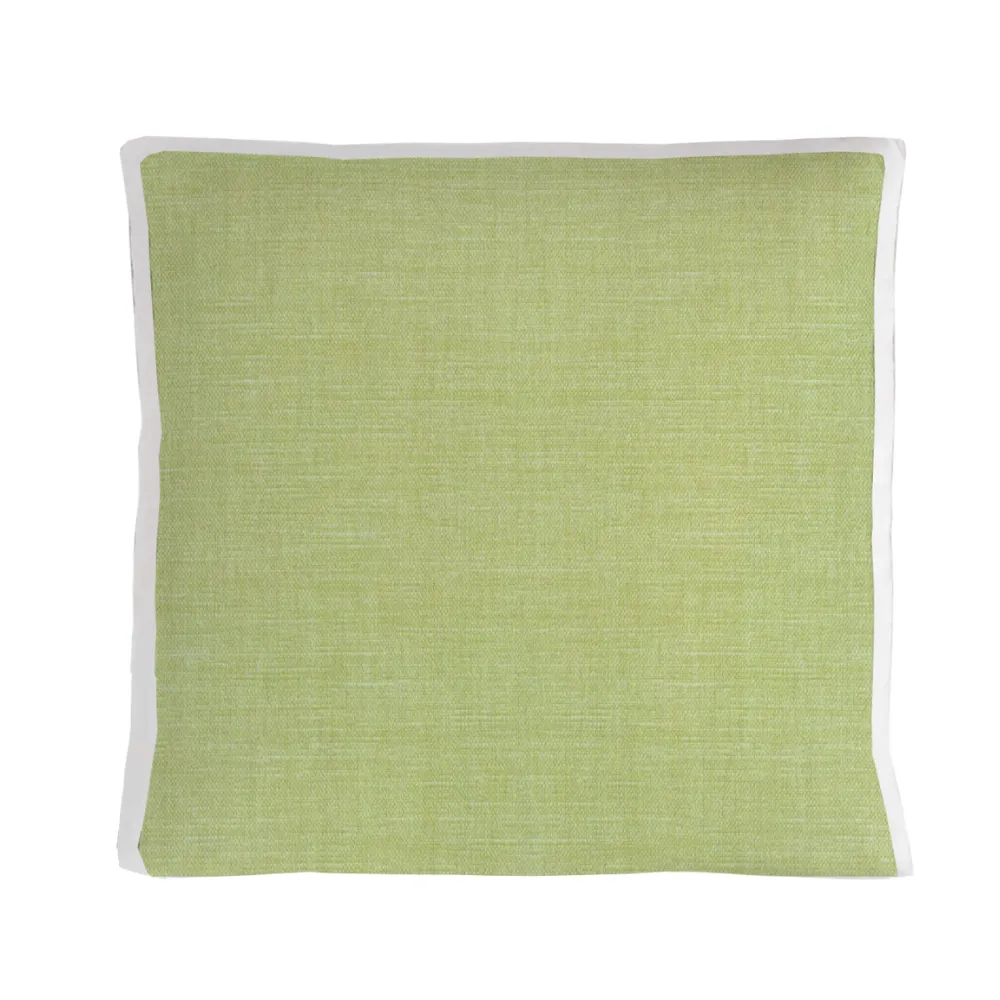 Classic Contrast-Gusset Box Pillow