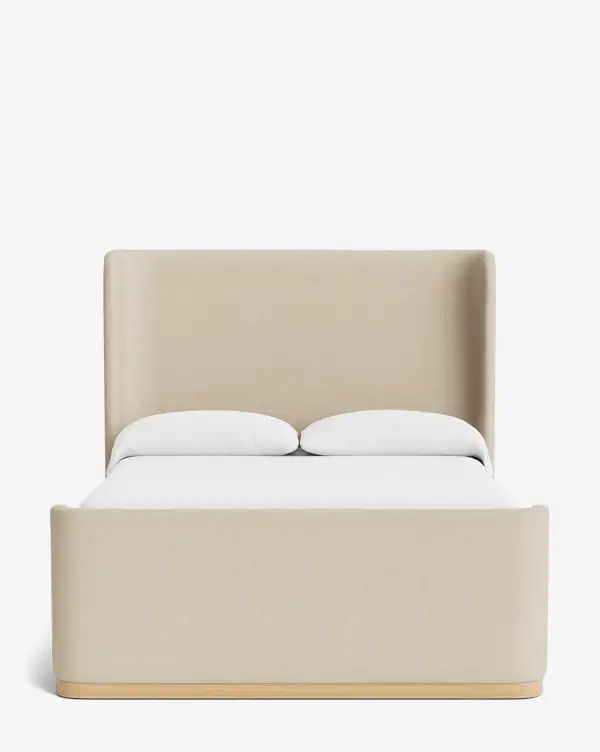 Upholstered Wood Bed