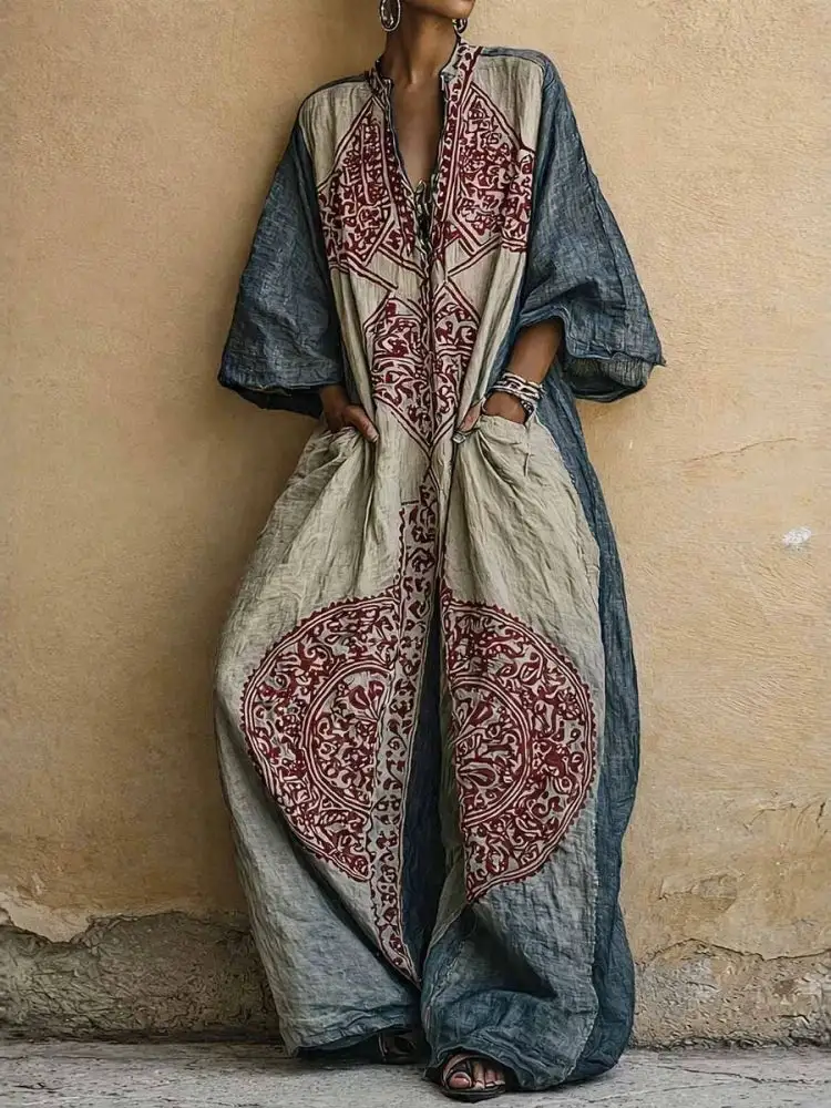 Seraphina™ | Bohemian Artisan Jumpsuit