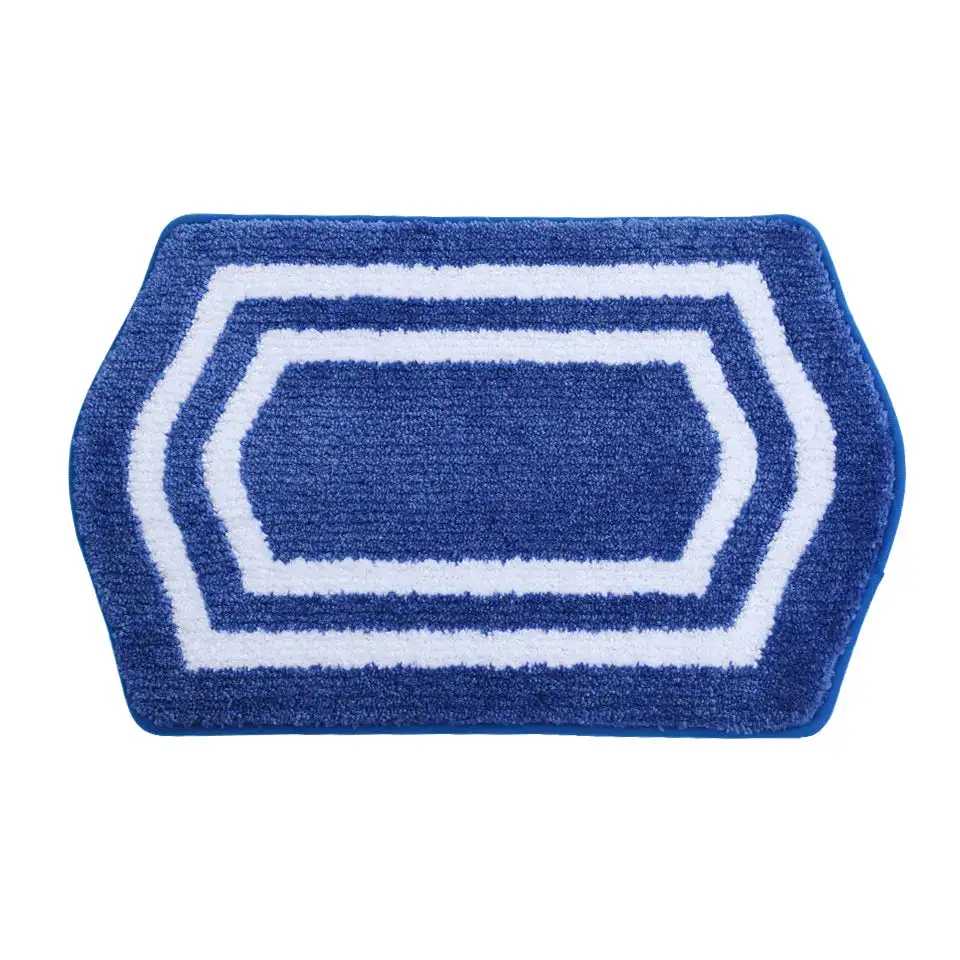 Plush Oval Bath Rug