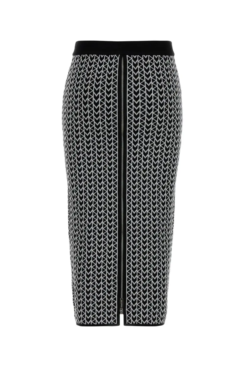 Embroidered Viscose-Blend Viscose Skirt