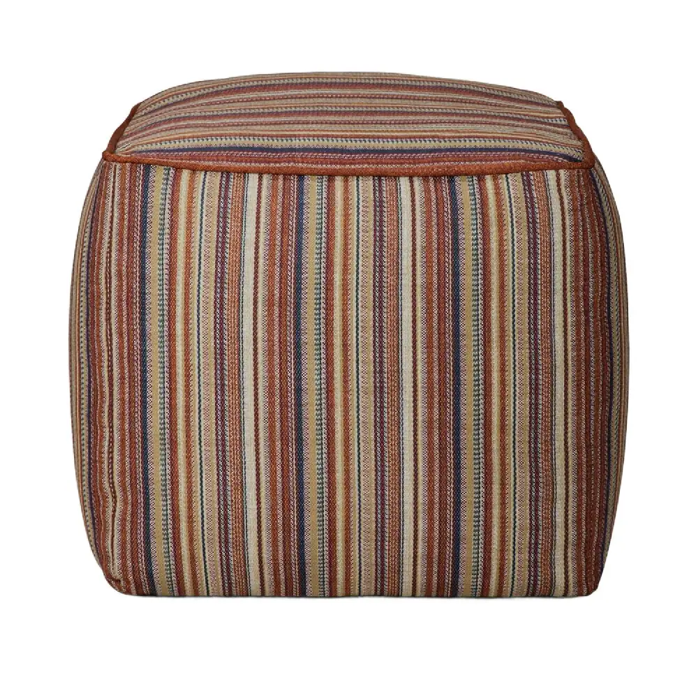 Stripe Outdoor Ottoman