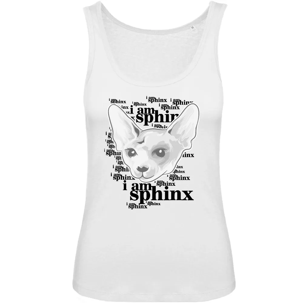 Sphynx Cat Graphic Tank