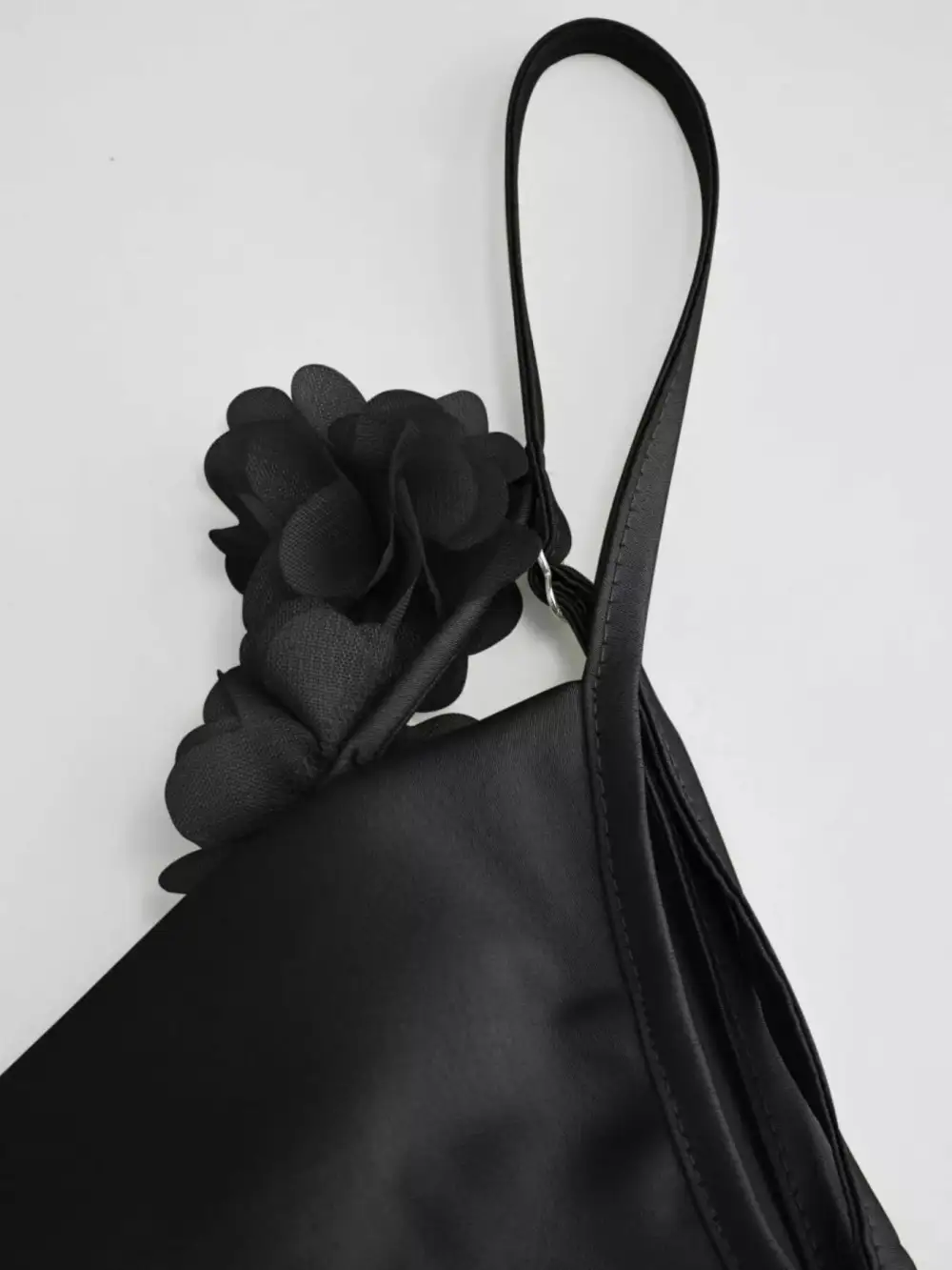 Cowl Neck Satin Maxi Dress