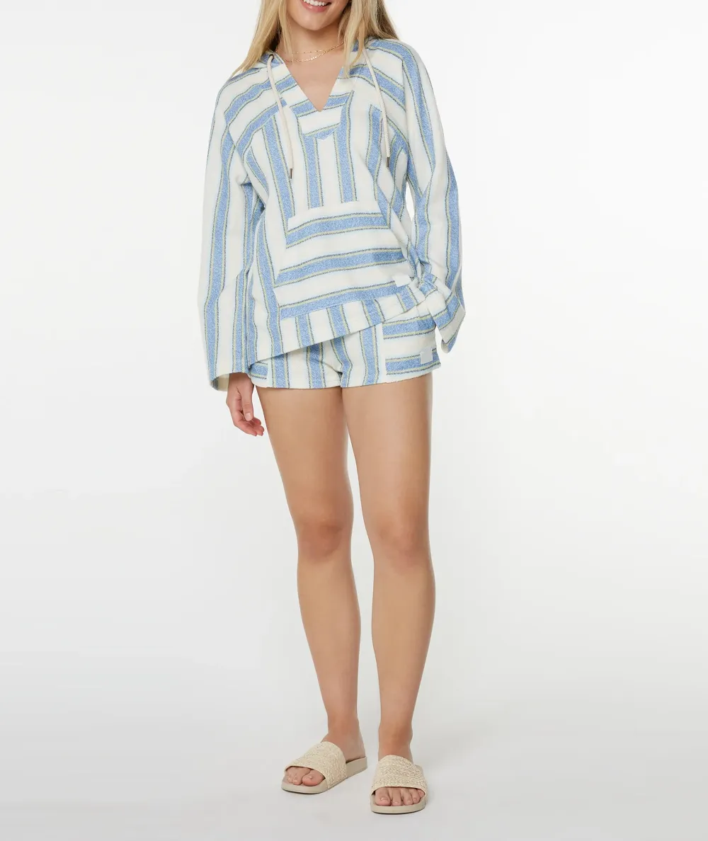Wild Striped V-Neck Sweatshirt