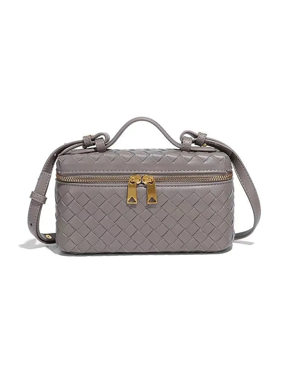 Cecelia Hand-Woven Box Bag