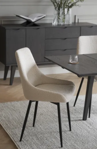 Boucle Modern Chair