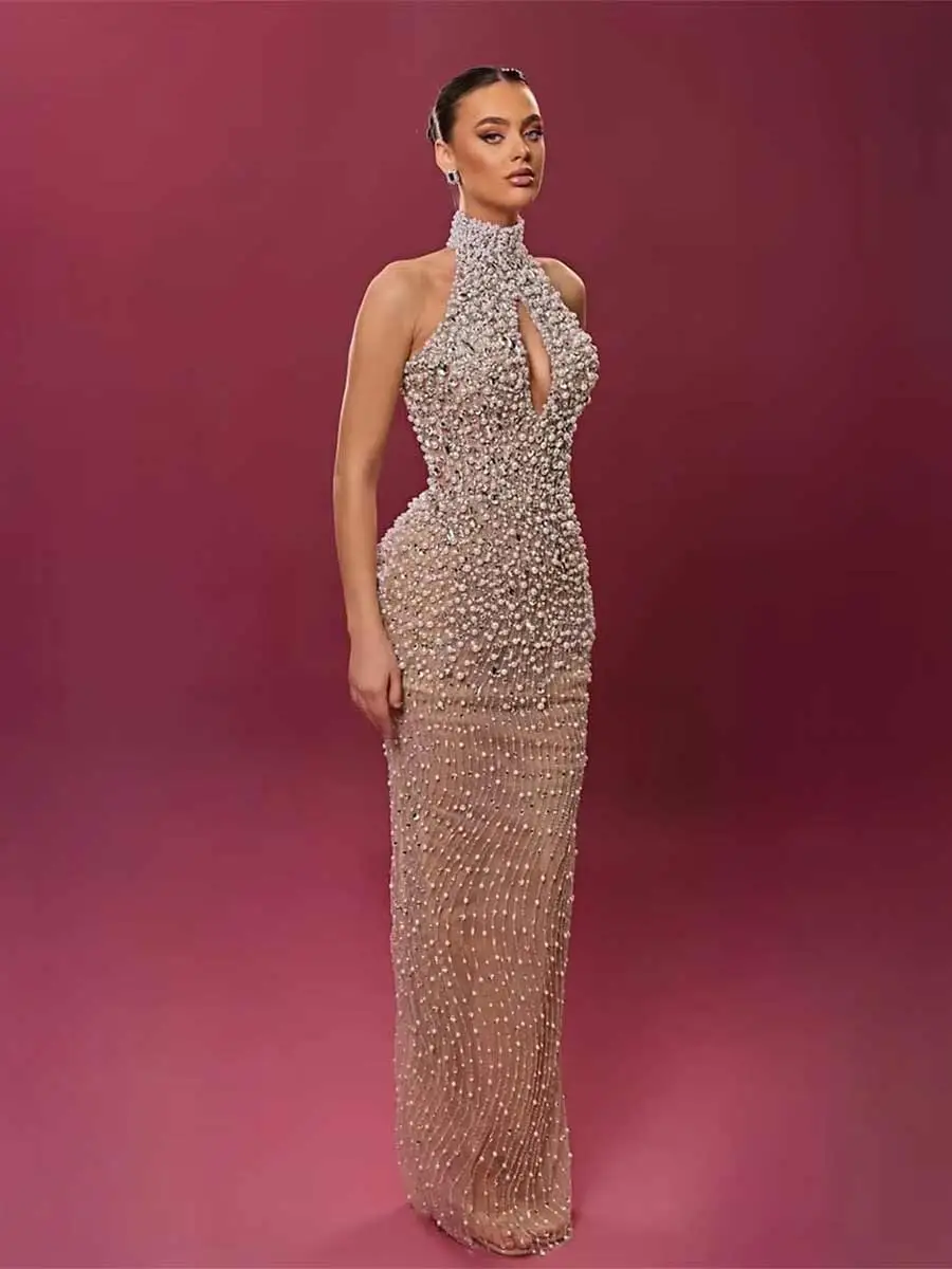 Everly Sleeveless Cut Out Maxi Dress