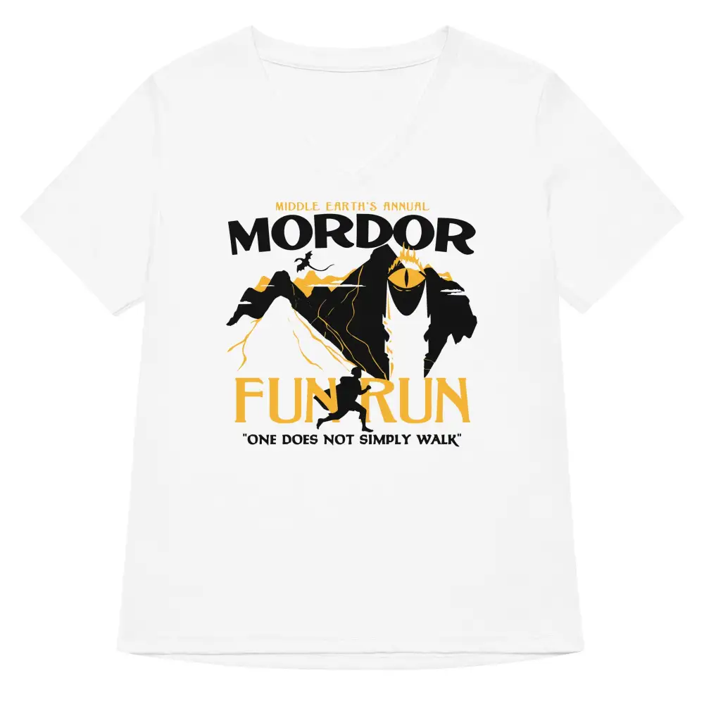 Trail Run V Neck Tee