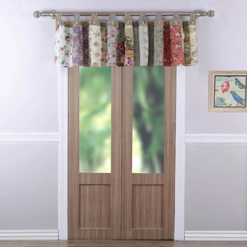 Cotton Tab-Top Valance