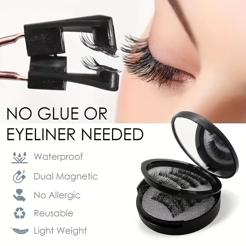 Strong Hold Magnetic False Lashes Set