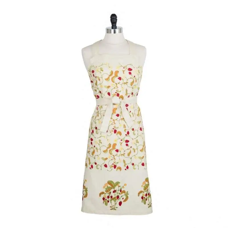Garden Patterned Kitchen Apron
