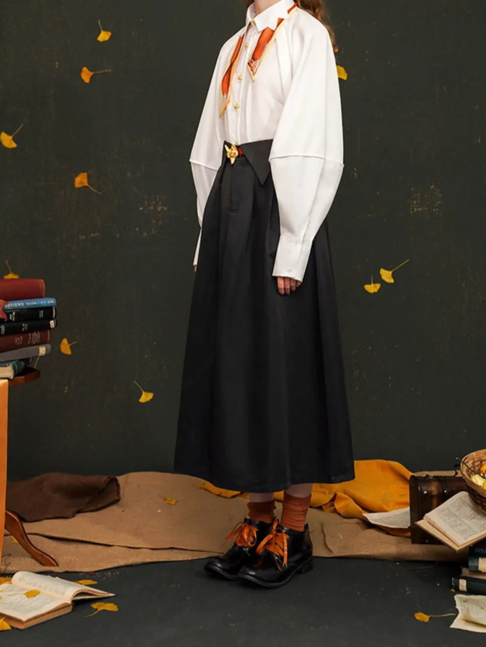 Casual Resort High Waist Skirt