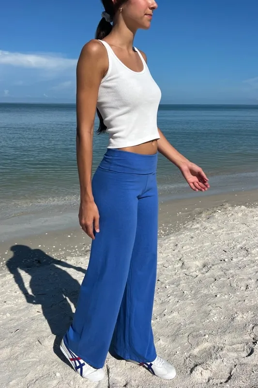 Steel Blue Pants
