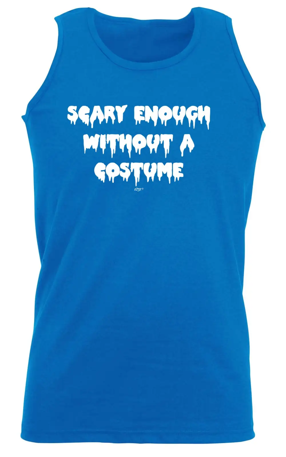 Scary Enough Graphic Tank Top