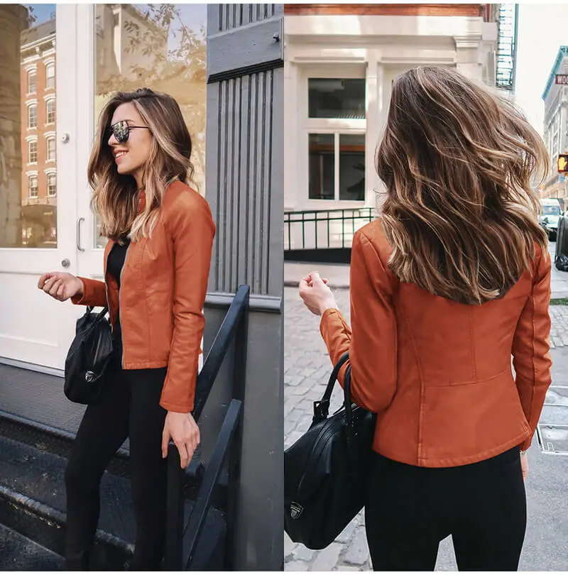 Leather Everyday Coat