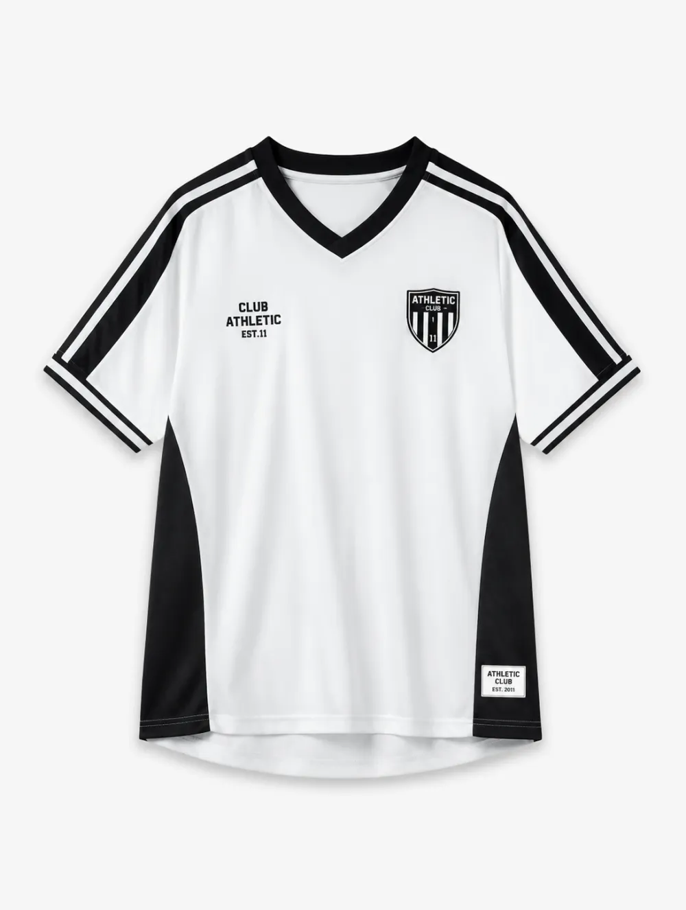 Unisex Athletic Club Soccer Fan Printed Jersey Shirt