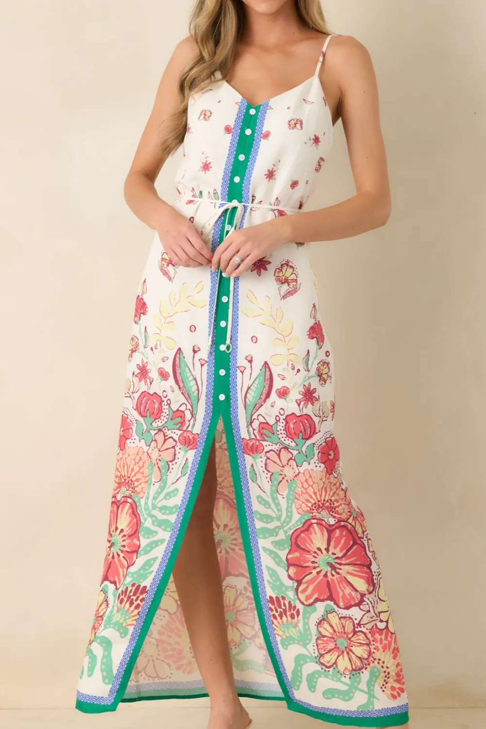Floral Fantasy Maxi Dress